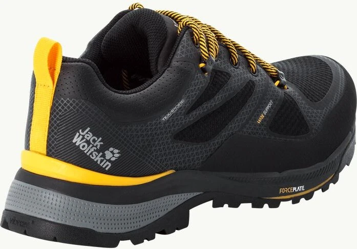 Jack Wolfskin Force Striker Texapore Low black/burly yellow xt (Herren)