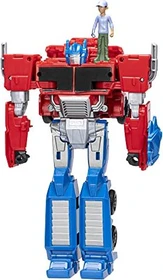 Hasbro Transformers EarthSpark - Spin Changer Optimus Prime und Robby Malto