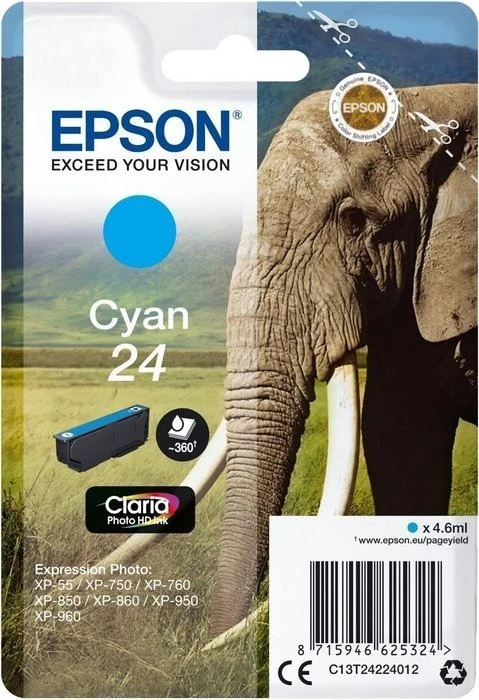 Epson Tinte 24 cyan