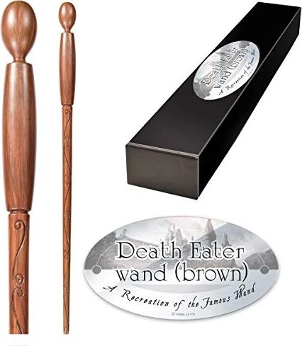 The Noble Collection Harry Potter Death Eater Wand (Brown)