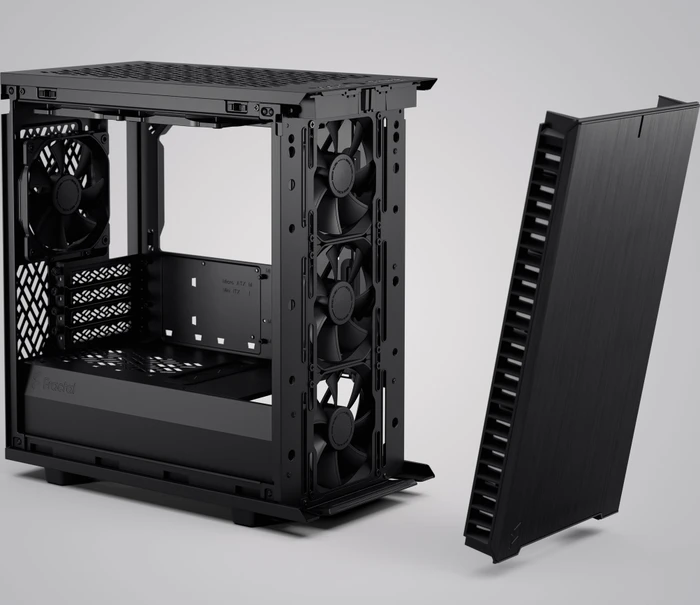 Fractal Design Define 7 Mini Black Solid, schallgedämmt