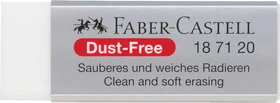 Faber-Castell Dust-free Radierer, weiß, 3er-Pack