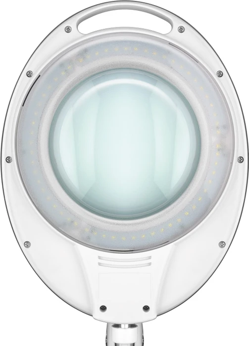 Wentronic Goobay LED-Klemm-Lupenleuchte, 8W, 1.75x, 3 Dioptrien weiß