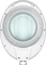 Wentronic Goobay LED-Klemm-Lupenleuchte, 8W, 1.75x, 3 Dioptrien weiß Vorschaubild