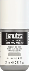 Liquitex Professional Soft Body Acrylic iridescent rich silver, 59ml