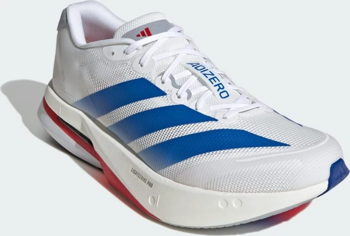 adidas Adizero Boston 13 cloud white/royal blue/halo silver (Herren)
