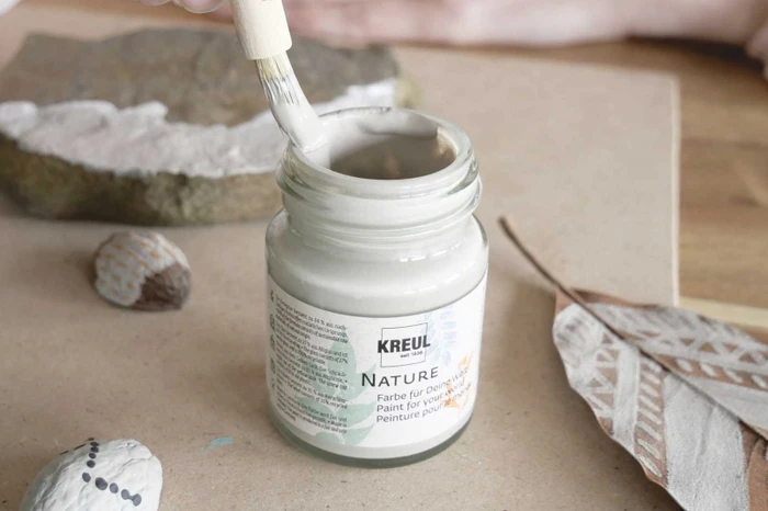 Kreul Nature Effektfarbe, kieselstein, 50ml (49431) – Bild 4 von 4