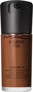 MAC Studio Fix Fluid 24HR Matte Foundation + Oil Control NW48 LSF15, 30ml