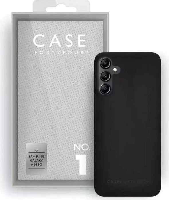 Case FortyFour No. 1 für Samsung Galaxy A14 5G schwarz