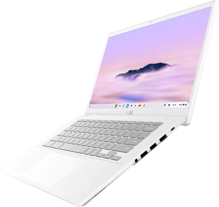 ASUS Chromebook Plus CX34 CX3402CVA-MW0348, Pearl White, Core i3-1315U, 8GB RAM, 256GB Flash, DE