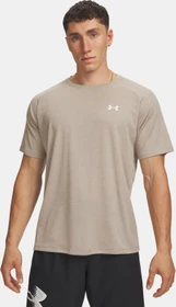 Under Armour Tech Textured Funktionsshirt kurzarm timberwolf taupe/white (Herren)