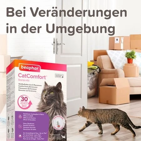 beaphar CatComfort Starter-Kit, Pheromon, Verdampfer, Bundle (17149) – Bild 4 von 5