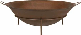 Siena Garden Feuerschale Rusty 61cm braun