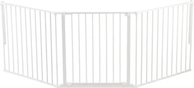Baby Dan Flex L Kaminschutzgitter 90-223cm weiß