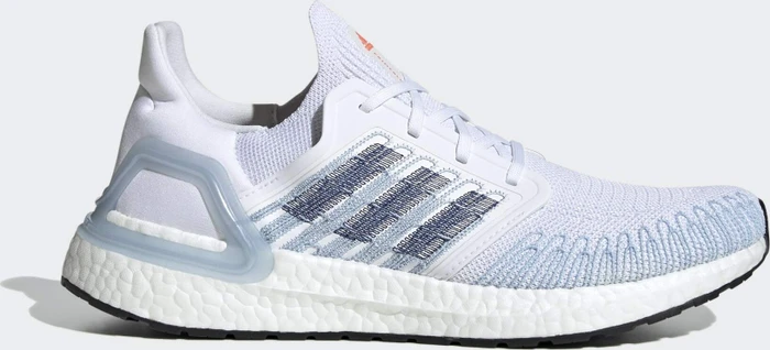 adidas Ultraboost 20 cloud white/tech indigo/easy blue (Herren)