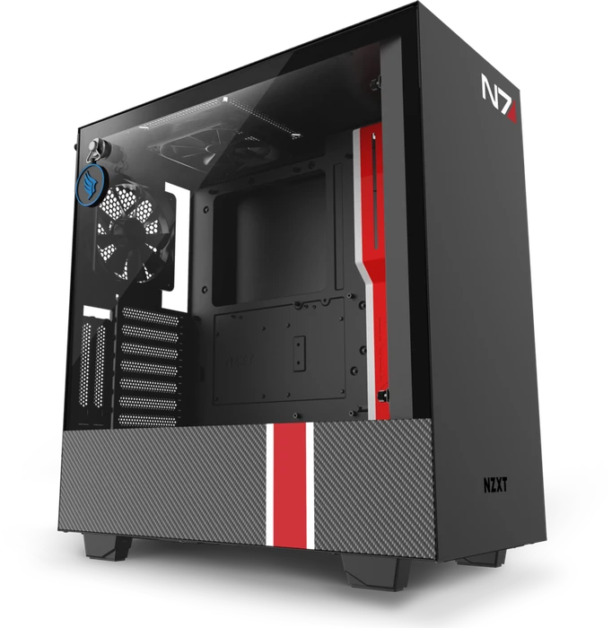 NZXT H510i Mass Effect N7 Special Edition - CRFT 07, Glasfenster