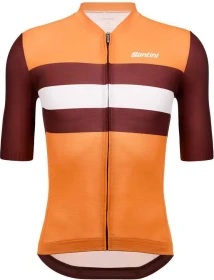 Santini Sleek Bengal Trikot kurzarm rot (Herren)