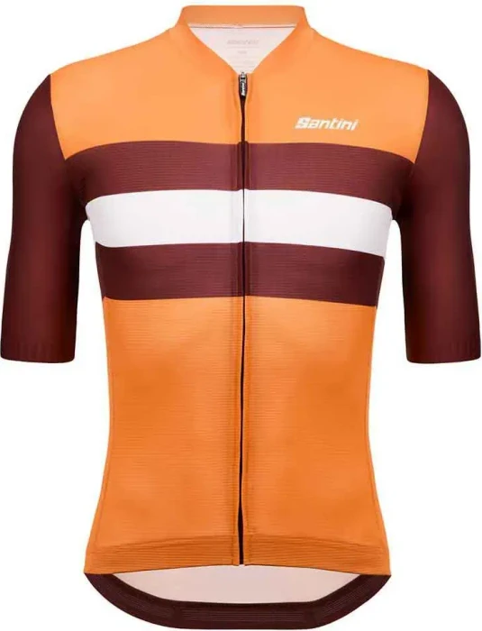 Santini Sleek Bengal Trikot kurzarm rot (Herren)
