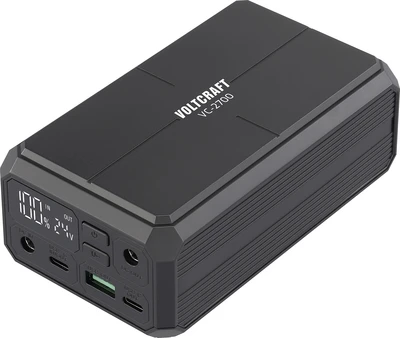 Voltcraft VC-2700 Powerbank 27000mAh schwarz