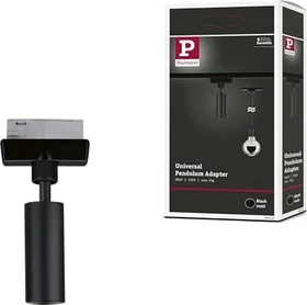 Paulmann URail Schienensystem-Komponente Pendel-Adapter universal schwarz matt