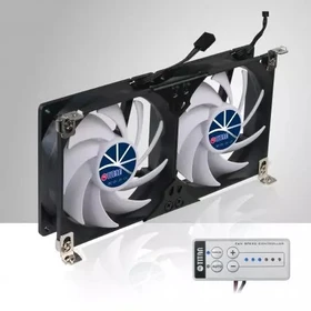 Titan TTC-SC22(A)+ Mehrzweck Rack-Lüfter IP55 wasserdicht, 2x 92mm