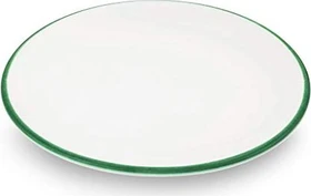 Gmundner Keramik Grüner Rand Kaffee Unterteller Cup 15cm