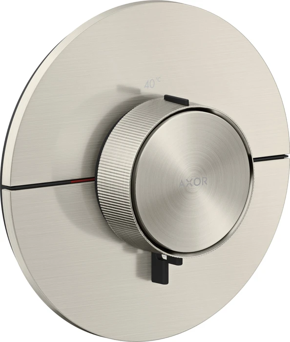 Hansgrohe Axor ShowerSelect ID rund Thermostat edelstahl optic