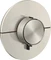 Hansgrohe Axor ShowerSelect ID rund Thermostat edelstahl optic Vorschaubild