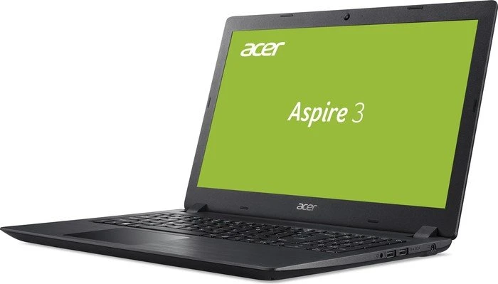 Acer Aspire 3 A315-51-37QQ, schwarz, Core i3-6006U, 8GB RAM, 256GB SSD, DE