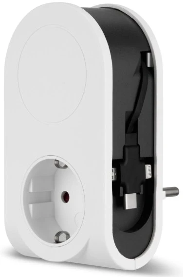 REV Ritter USB-Ladegerät Flex 3 in 1 weiß/schwarz
