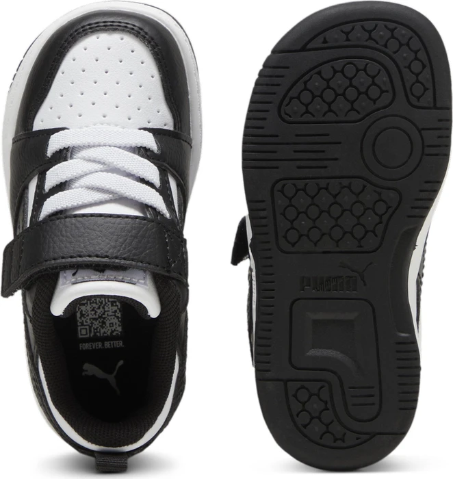 Puma Rebound V6 Lo puma white/puma black (Junior)
