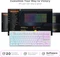 RK Royal Kludge RK87 Wireless TKL, LEDs RGB, weiß, RK BROWN, USB, US Vorschaubild