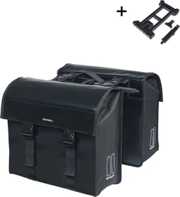 Basil Urban Load Doppeltasche MIK Gepäcktasche schwarz