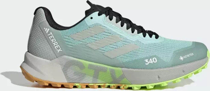 adidas Terrex Agravic Flow 2.0 GTX semi flash aqua/wonder silver/lucid lemon (Herren)