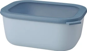 Mepal Multischüssel Cirqula rechteckig Aufbewahrungsbehälter 3l nordic blue