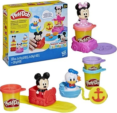 Hasbro Play-Doh Disney Junior Fahrzeugstempel Megapack