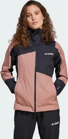 adidas Terrex Xperior Hybrid Rain.RDY Funktionsjacke warm clay/black (Damen)