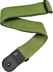 D'Addario Polypro Guitar Strap Green