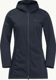 Jack Wolfskin Windhain Funktionsmantel night blue (Damen)