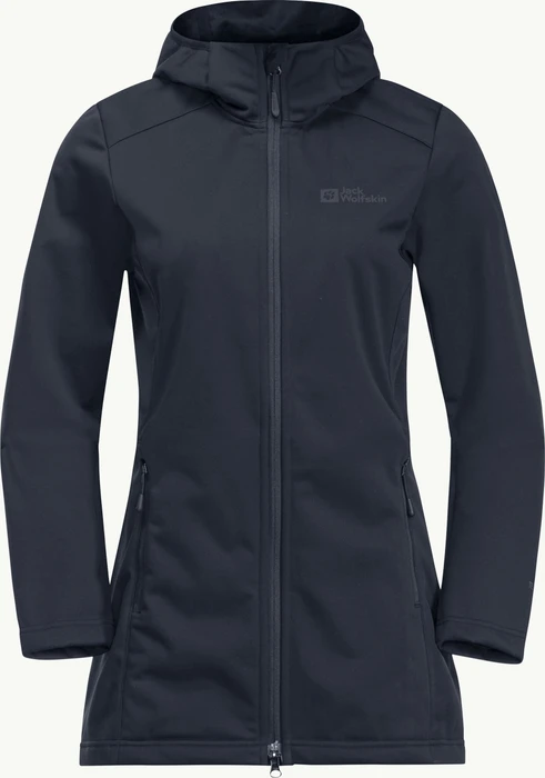 Jack Wolfskin Windhain Funktionsmantel night blue (Damen)