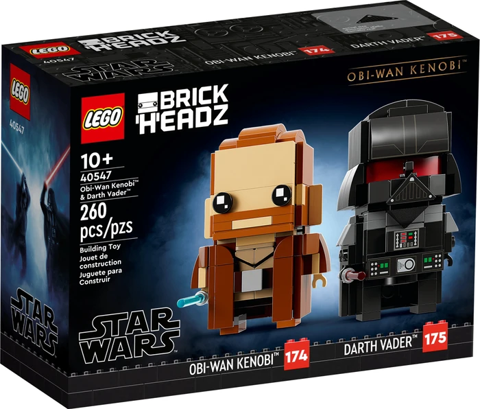 LEGO BrickHeadz - Obi-Wan Kenobi & Darth Vader