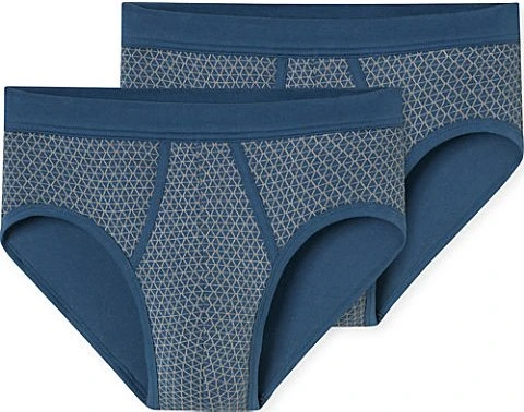Schiesser Original Classics Feinripp mit Eingriff 2er Pack Slip (Herren)