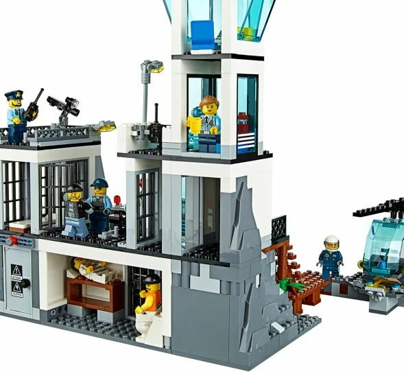 LEGO City Polizei - Polizeiquartier auf der Gefängnisinsel