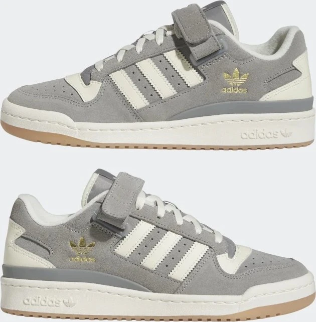 adidas Forum Low charcoal solid grey/cream white/gum