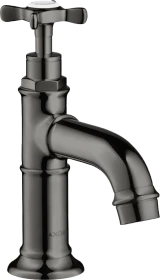 Hansgrohe Axor Montreux Standventil 50 mit Kreuzgriff ohne Ablaufgarnitur polished black chrome