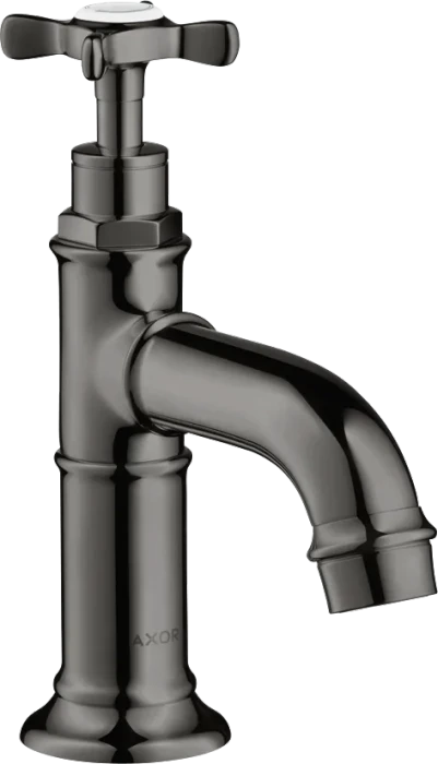 Hansgrohe Axor Montreux Standventil 50 mit Kreuzgriff ohne Ablaufgarnitur polished black chrome