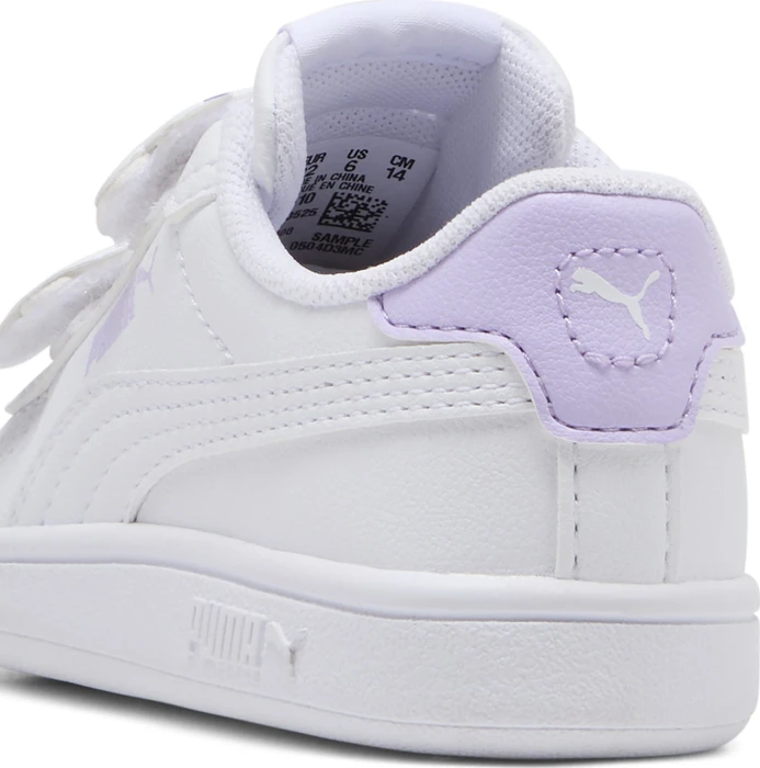 Puma Smash 3.0 Badges puma white/light lavender (Junior)