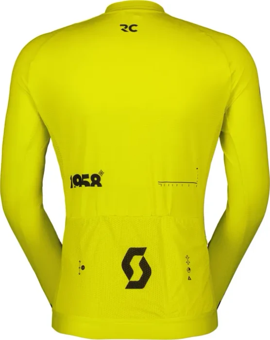 Scott RC Pro Trikot langarm sulphur yellow/black (Herren)