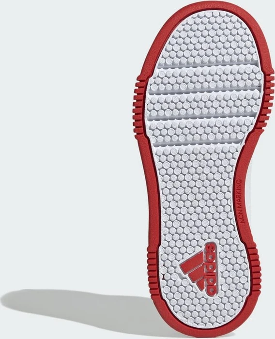 adidas Tensaur Hook and Loop cloud white/collegiate red/collegiate gold (Junior)