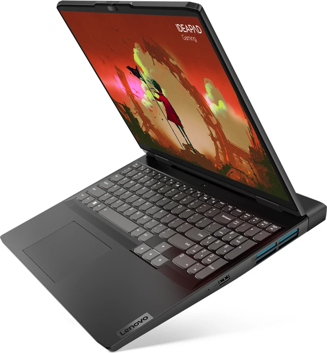 Lenovo IdeaPad Gaming 3 16ARH7, Onyx Grey, Ryzen 5 6600H, 16GB RAM, 512GB SSD, GeForce RTX 3050 Ti, DE